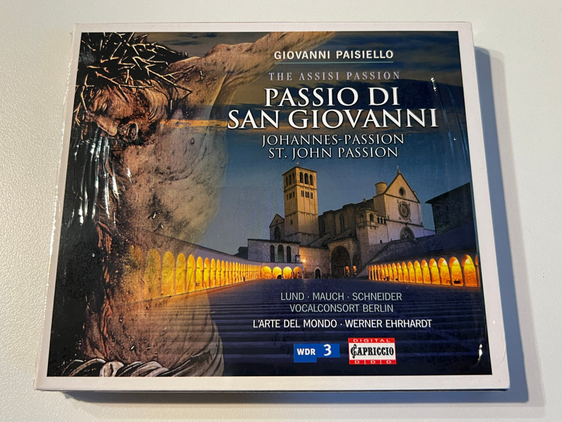 Giovanni Paisiello: The Assisi Passion (Passio di San Giovanni) CD (4006408601333)