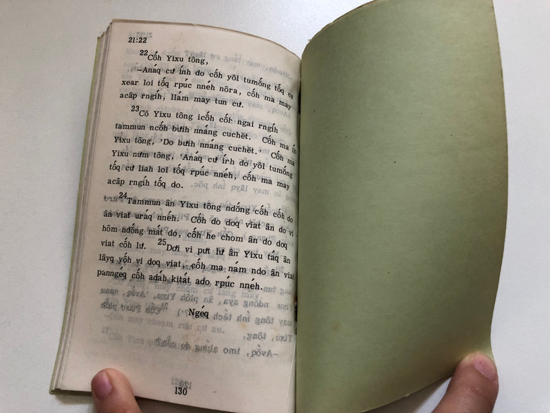Sách Theo Kinh Thánh Giling | URAQ ÂN YAN DOQ VIAT PARHANH ÂN O (Phúc Âm Giăng - Gospel of John) (GospelofJohnPac)