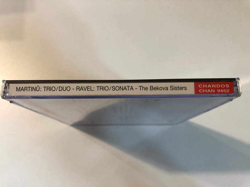 Ravel & Martinů: Piano Trios & Chamber Works / The Bekova Sisters (Chandos Audio CD) (095115945223) 