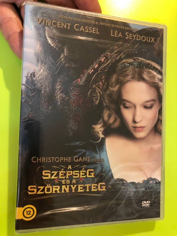 La Belle et la Bête (A Szépség és a Szörnyeteg) DVD — Vincent Cassel, Léa Seydoux