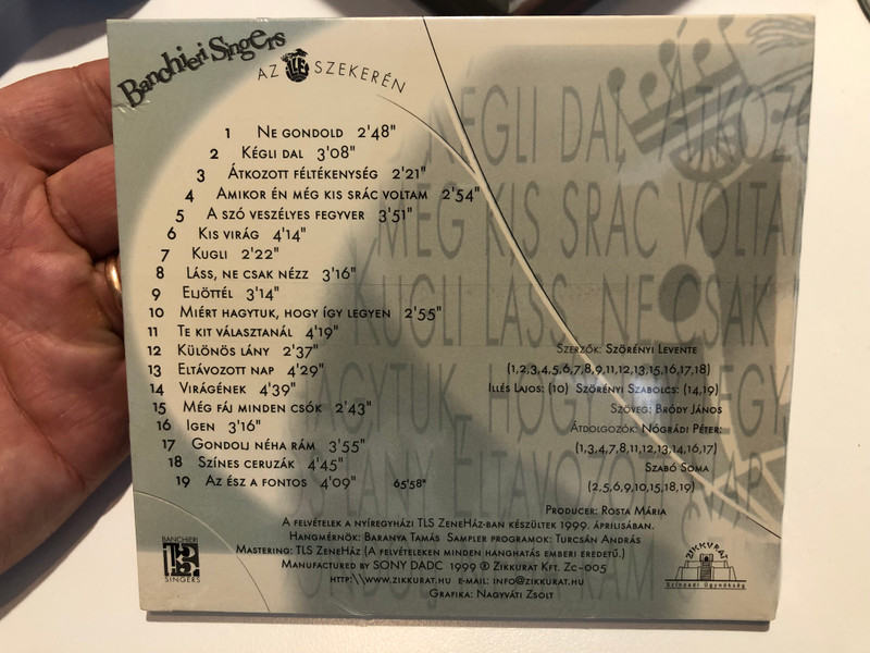 Banchieri Singers - Az Illés szekerén CD 1999