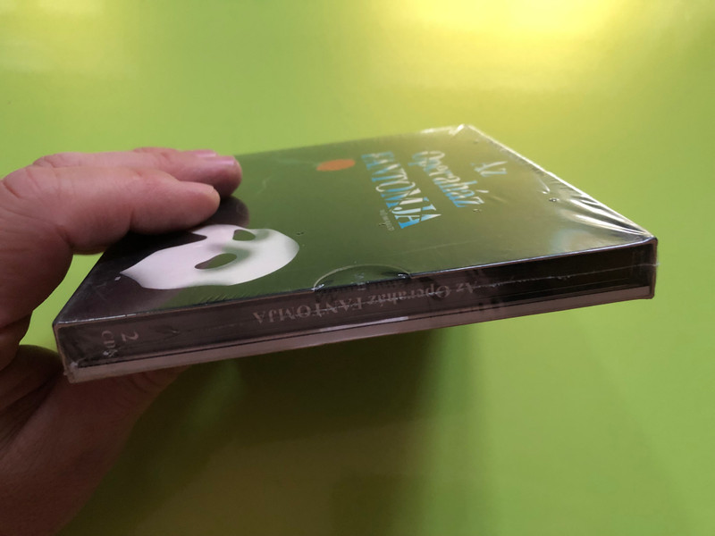 Az operaház fantomja - Madách Színház / Andrew Lloyd Webber - The Phantom of the Opera / Charles Hart / Directed by Szirtes Tamás / 2x Audio CD 2003 New! (PhantomOperaHungarian)