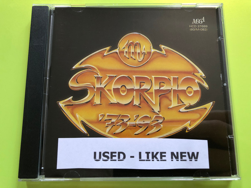Skorpió – ’73-’93 / Mega Audio CD 1993 / HCD37689 First CD Edition