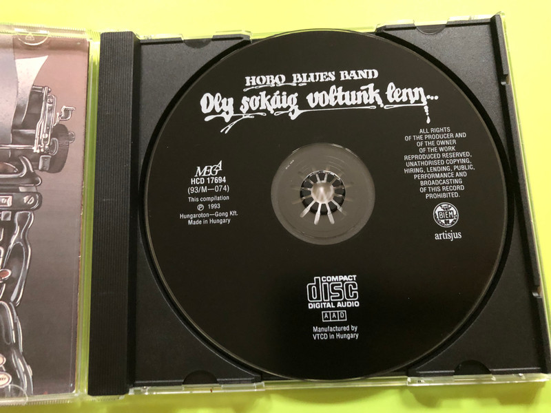Hobo Blues Band - Oly Sokáig Voltunk Lenn... HCD 17694 / Audio CD 1993 (5991811769420)
