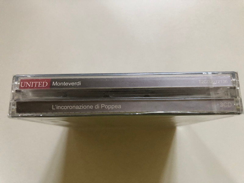 Monteverdi – L’incoronazione di Poppea (Complete Opera Recording, 3CD) | United Classics (8713545221367)