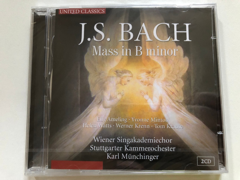 J.S. Bach – Mass in B minor, BWV 232 | Elly Ameling, Yvonne Minton, Helen Watts, Werner Krenn, Tom Krause (8713545230260)