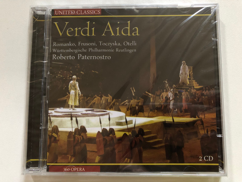 Giuseppe Verdi – Aida | Olga Romanko, Maurizio Frusoni, Stefania Toczyska, Claudio Otelli | Roberto Paternostro (8713545220568)