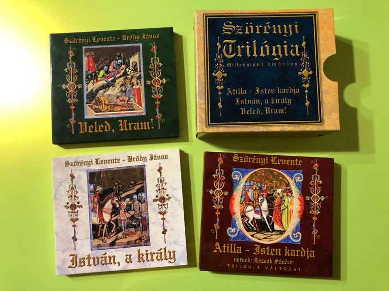 Szörényi Trilógia – Millenniumi Kiadvány / Szörényi Trilogy – Millennium Edition (7CD) (5999526140114)