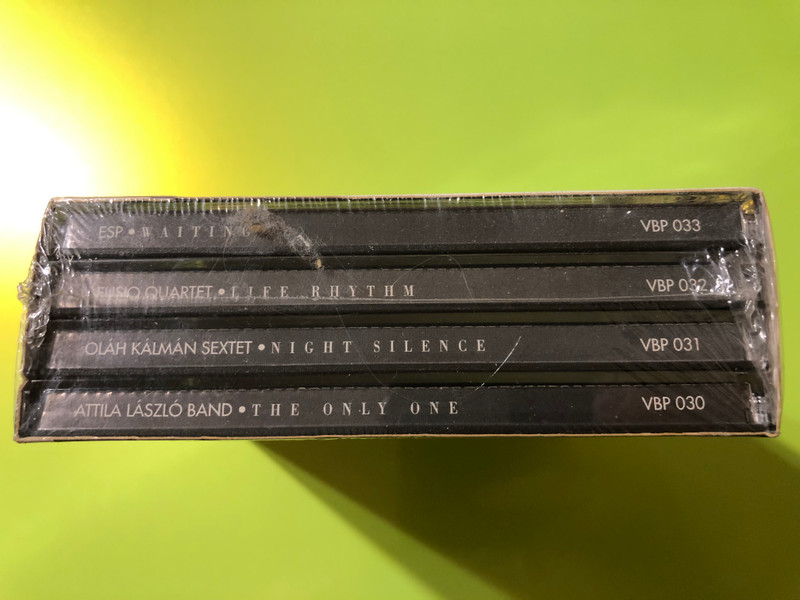 Hungarian Jazz Masters – 4-CD Collection: Waiting, Life Rhythm, Night Silence & The Only One (VBP030-033)