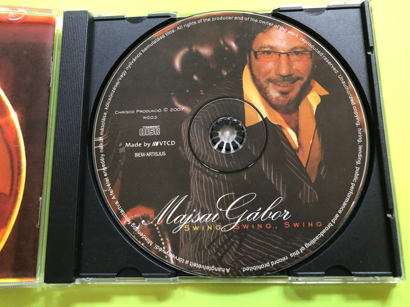 Majsai Gábor – Swing, Swing, Swing CD (31406877827)