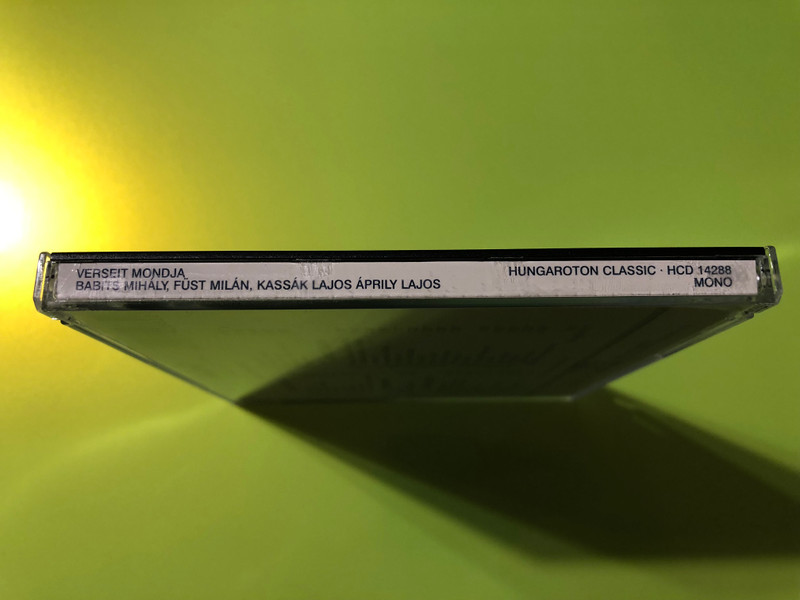 Verseit Mondja – Hungarian Poetry CD (HCD 14288)