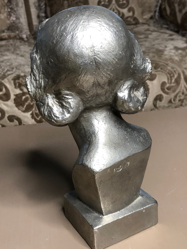 Galina Ulanova Bust — Soviet Silumin Sculpture, 1970s