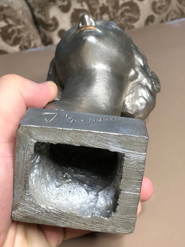 Galina Ulanova Bust — Soviet Silumin Sculpture, 1970s