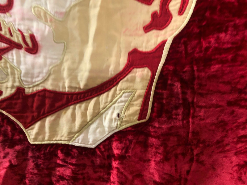 Soviet Velvet Award Banner — 50 Years of the Great October Socialist Revolution (1967) (SovietVelvetBanner)