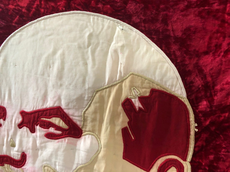 Soviet Velvet Award Banner — 50 Years of the Great October Socialist Revolution (1967) (SovietVelvetBanner)