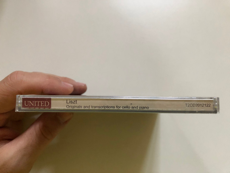 Liszt – Originals and Transcriptions for Cello and Piano CD (8713545221220)