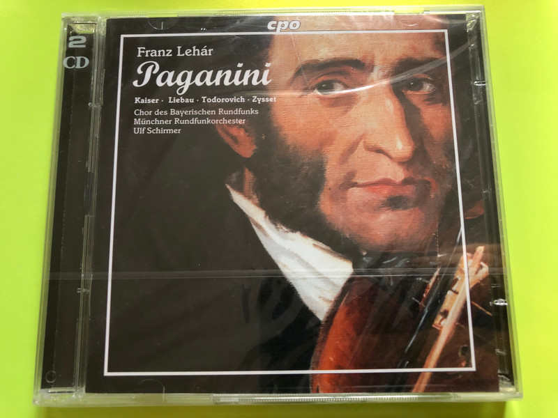 Franz Lehár – Paganini (Operette in drei Akten) – 2 CD Set (761203769926)