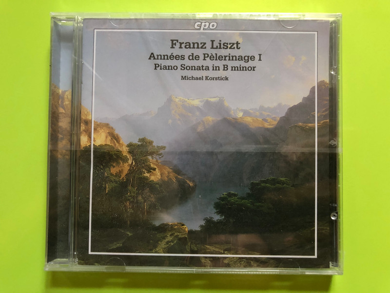 Franz Liszt – Années de Pèlerinage I & Piano Sonata in B minor CD (761203747825)