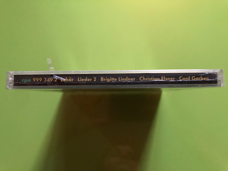 Franz Lehár – Lieder Vol. 2 CD (761203934928)