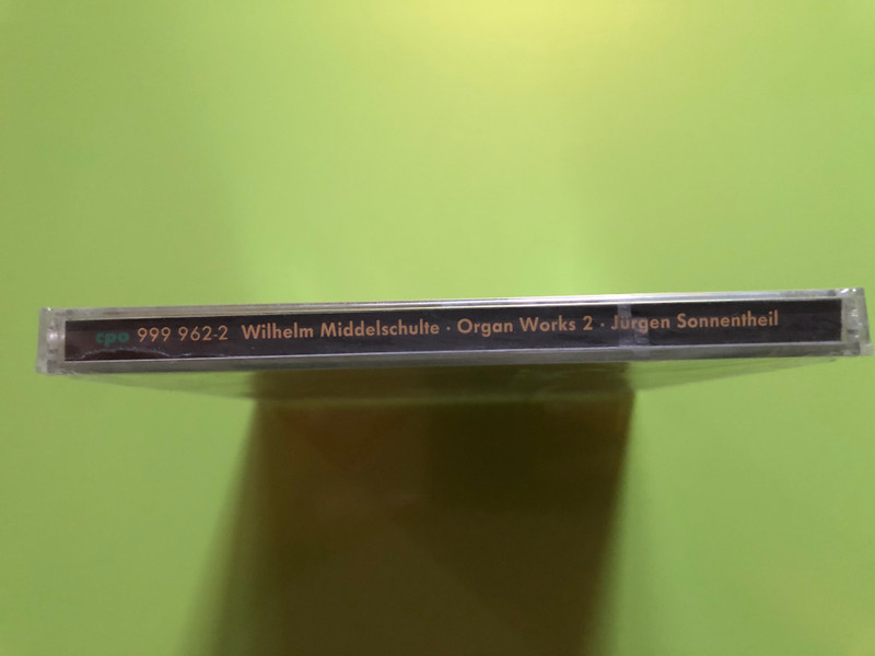 Wilhelm Middelschulte – Organ Works Vol. 2 · Jürgen Sonnentheil CD (761203996223)