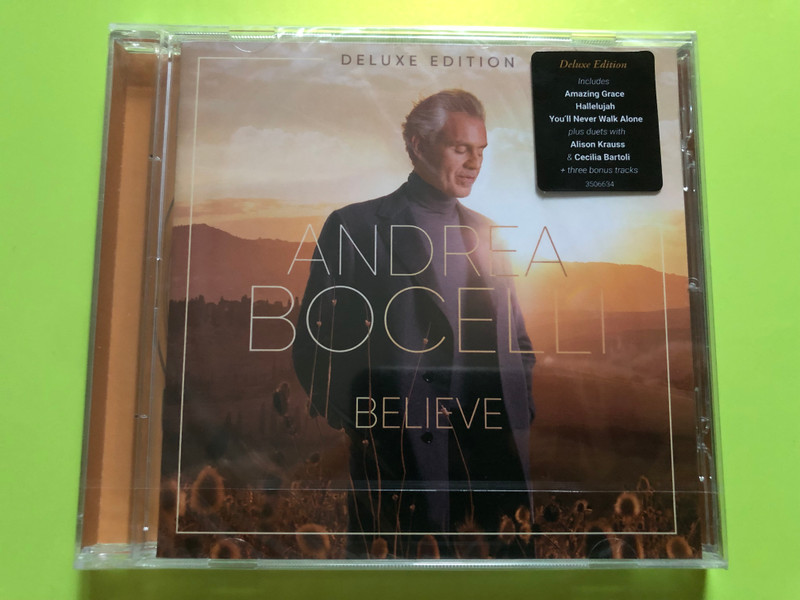 Andrea Bocelli – Believe (Deluxe Edition) CD (602435066349)