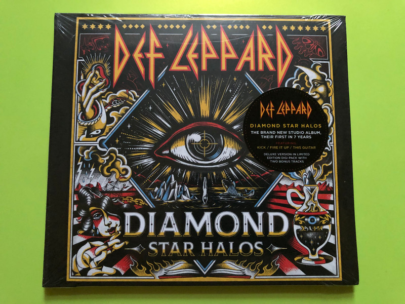 Diamond Star Halos by Def Leppard CD (60244575046)