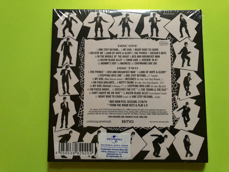 Madness – One Step Beyond… 2XCD Remastered Edition CD (4050538829204)