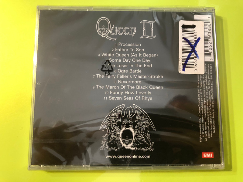 A Monumental Progression: Queen II - The 2011 Digital Remaster CD (602527638881)