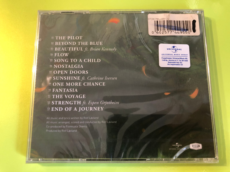 Secret Garden - Storyteller: A Journey in Music and Song CD (0602577449550)