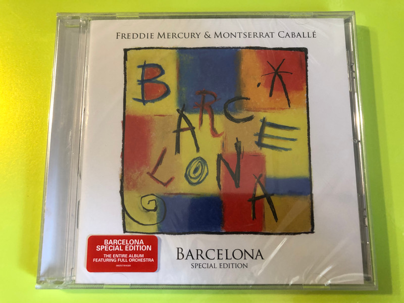 Freddie Mercury & Montserrat Caballé - Barcelona: Special Edition CD (0602577810381)