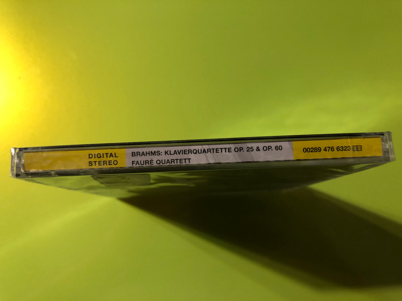 Brahms: Piano Quartets Op. 25 & Op. 60 CD (028947663232)