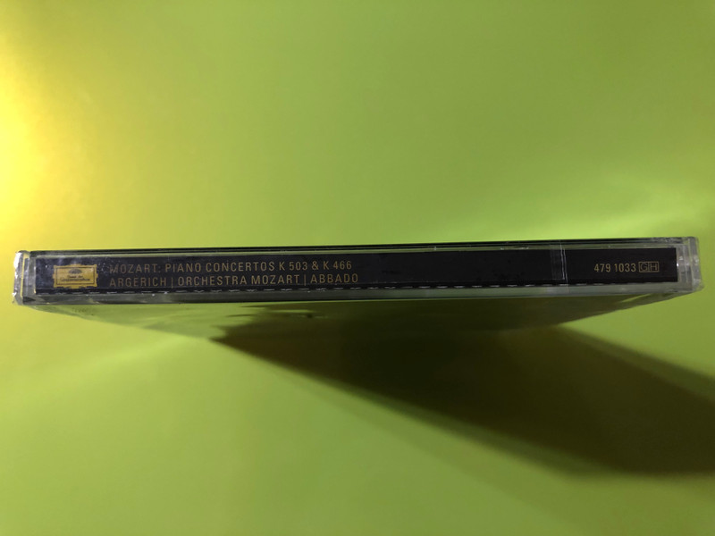 Mozart – Piano Concertos K.503 & K.466 | Martha Argerich, Claudio Abbado, Orchestra Mozart CD (028947910336)