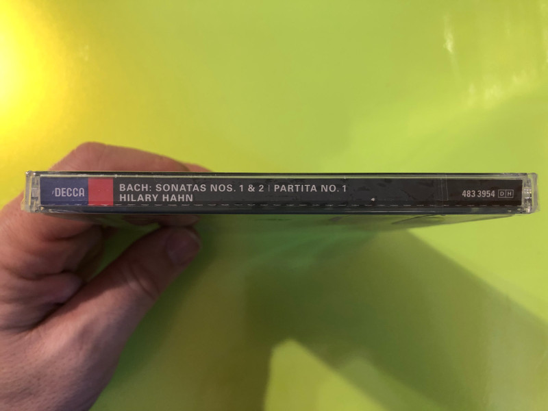 Hilary Hahn – Plays Bach: Sonatas Nos. 1 & 2, Partita No. 1 CD (028948339549)