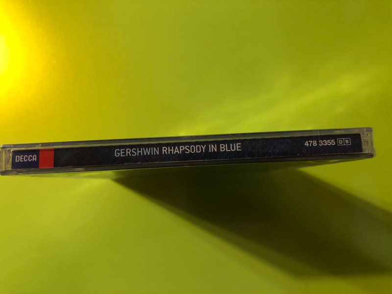 Gershwin – Rhapsody in Blue / Piano Concerto / An American in Paris CD (028947833550)