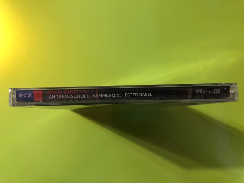 Bach – Cantatas (Andreas Scholl, Kammerorchester Basel, Decca) CD (0028947827337)