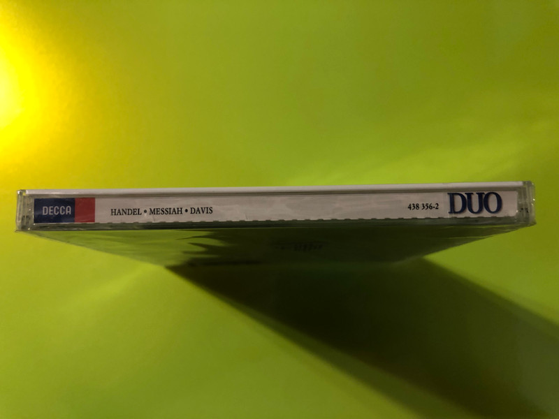 Handel – Messiah (Sir Colin Davis, London Symphony Orchestra & Chorus) 2 CDs (028943835626)