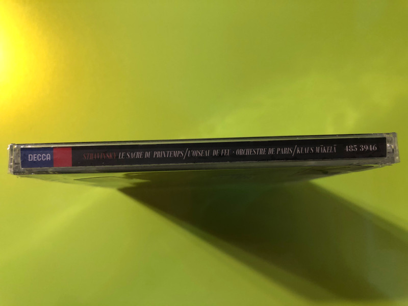 Igor Stravinsky – Le Sacre du Printemps / L’Oiseau de Feu – Orchestre de Paris, Klaus Mäkelä CD (028948539468)