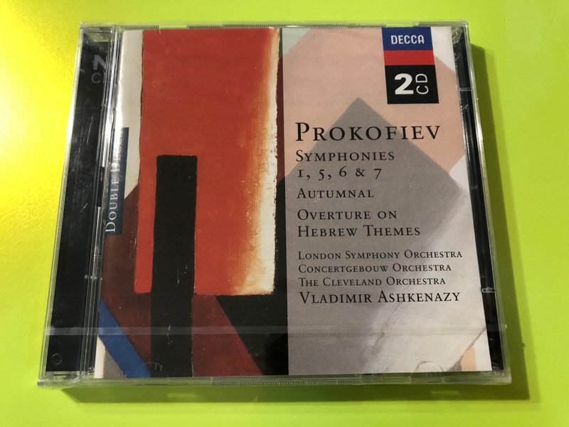 Prokofiev – Symphonies 1, 5, 6 & 7 • Autumnal • Overture on Hebrew Themes | Vladimir Ashkenazy 2CD (028947052821.)