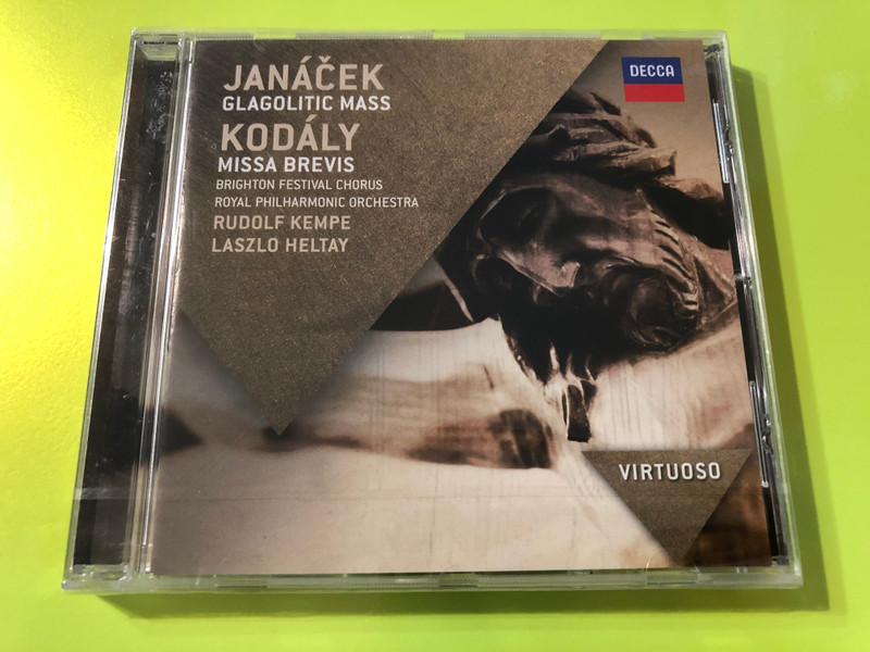 Janáček – Glagolitic Mass • Kodály – Missa Brevis | Kempe • Heltay • Decca Virtuoso CD (002897869641)