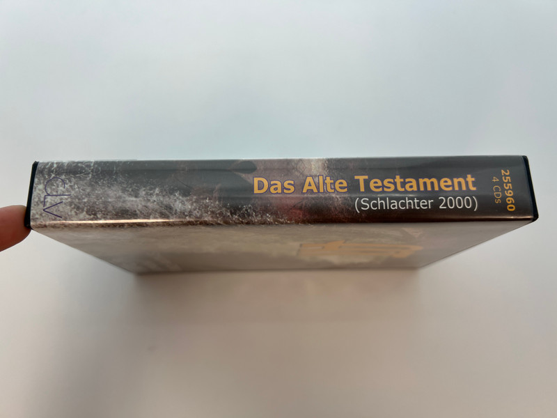 Schlachter 2000 – Hörbuch Altes TestamentSchlachter 2000 – Hörbuch Altes Testament (MP3 4 CDs) (CLV AT1–AT4)