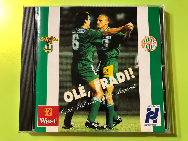 Olé, Fradi!: Evergreen "Green and White" Hits of Ferencváros Football Club CD (CSM 142-10-2)