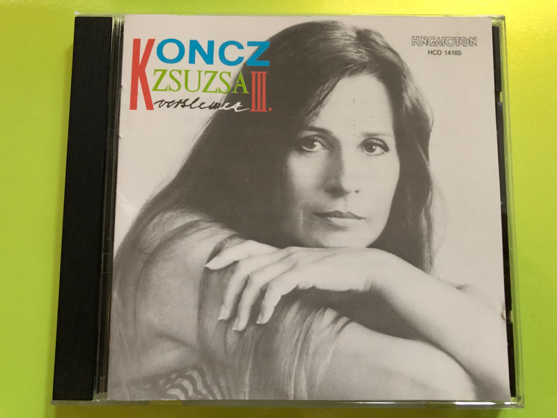 Koncz Zsuzsa – Verslemez III. (Hungaroton, 1990) CD (HCD 14165)