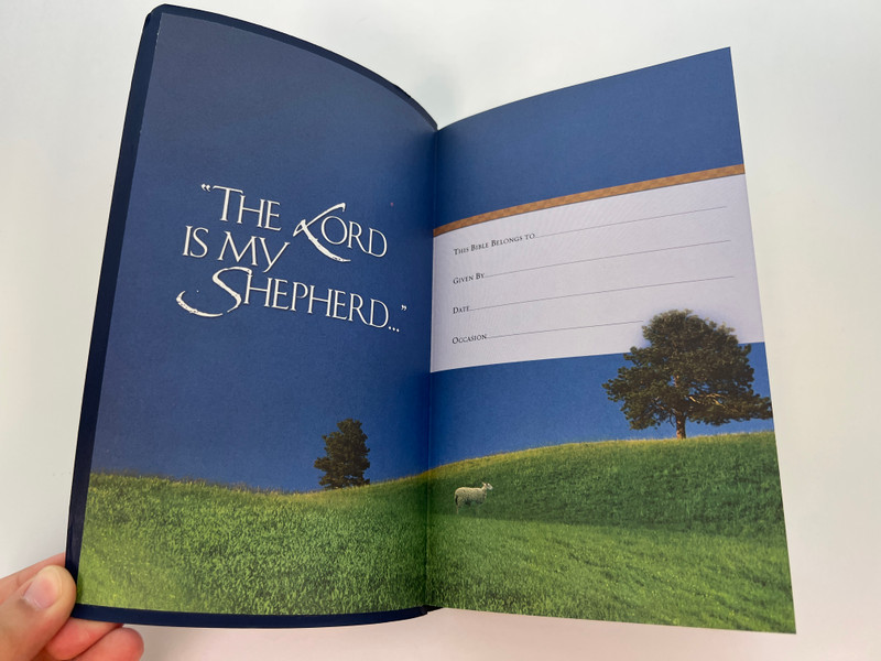 Holy Bible KJV Red-Letter Edition: The Lord Is My Shepherd / Letherflex (9780840701985.)