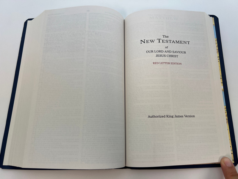 Holy Bible KJV Red-Letter Edition: The Lord Is My Shepherd / Letherflex (9780840701985.)