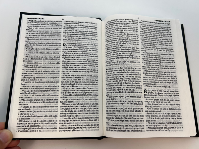 Bibeli Mimo (Yoruba Holy Bible) Pèlú Òrò Jesu Red-Letter Edition / Hardcover (9789788437178.)