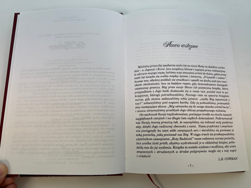 Streams in the Desert: Daily Devotional for Strength and Encouragement (9788391756262)