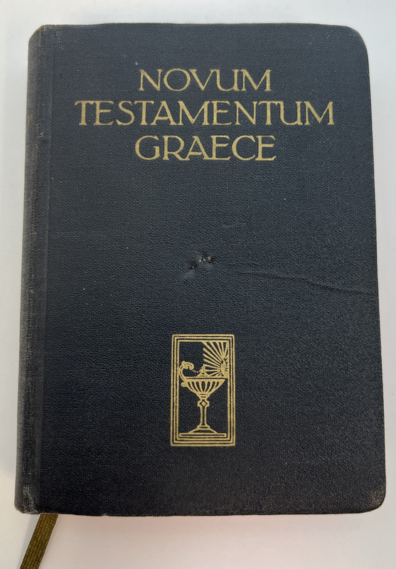NOVUM TESTAMENTUM GRAECE – 20th Edition (1950) / Hardcover (NovumTestamentum)