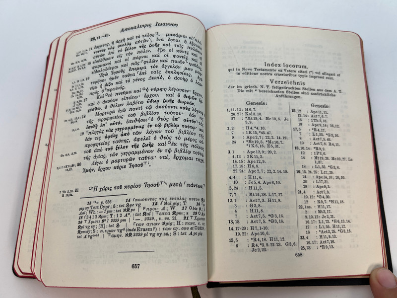 NOVUM TESTAMENTUM GRAECE – 20th Edition (1950) / Hardcover (NovumTestamentum)