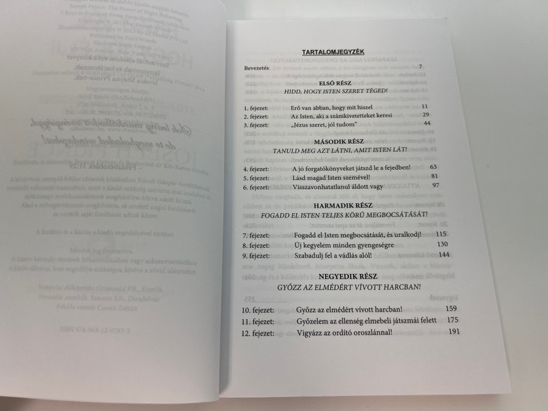 Believe well to live well! — The Power of Right Belief / Paperback (9789631207835)