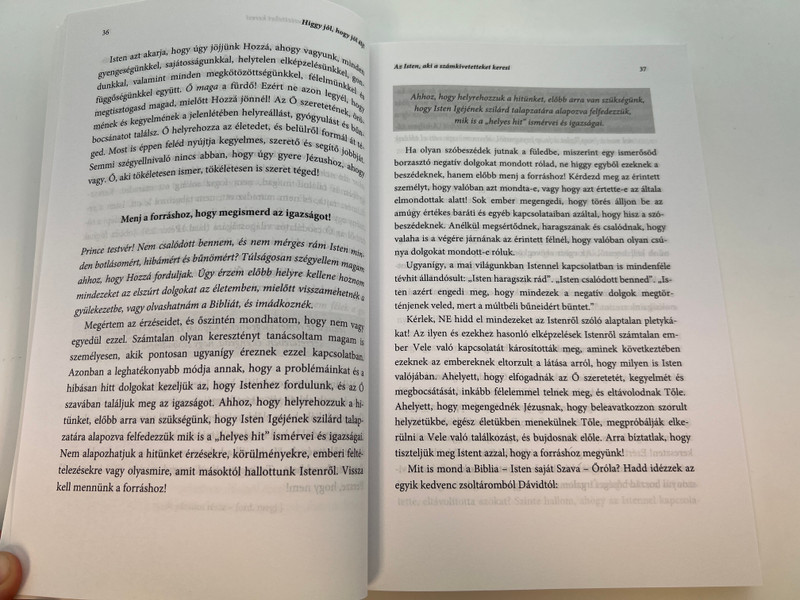 Believe well to live well! — The Power of Right Belief / Paperback (9789631207835)